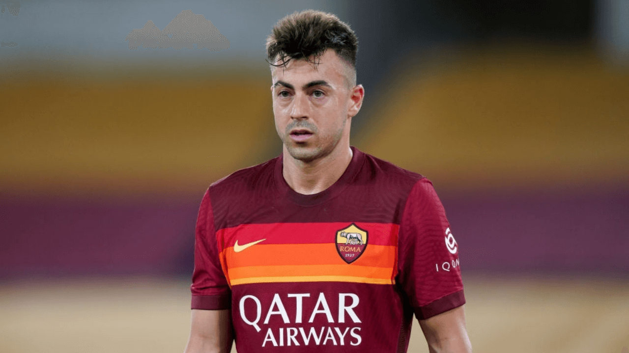 Stephan El Shaarawy of AS Roma looks on during the Serie A match between AS Roma and SS Lazio at Stadio Olimpico, Rome, Italy on 15 May 2021. (Photo by Giuseppe Maffia/NurPhoto via Getty Images)