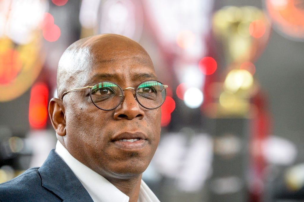 JOHANNESBURG, SOUTH AFRICA - MAY 28: Ian Wright (former footballer player) of England and Arsenal attends the Carling Black Label media launch at Park Station on May 28, 2019 in Johannesburg, South Africa.