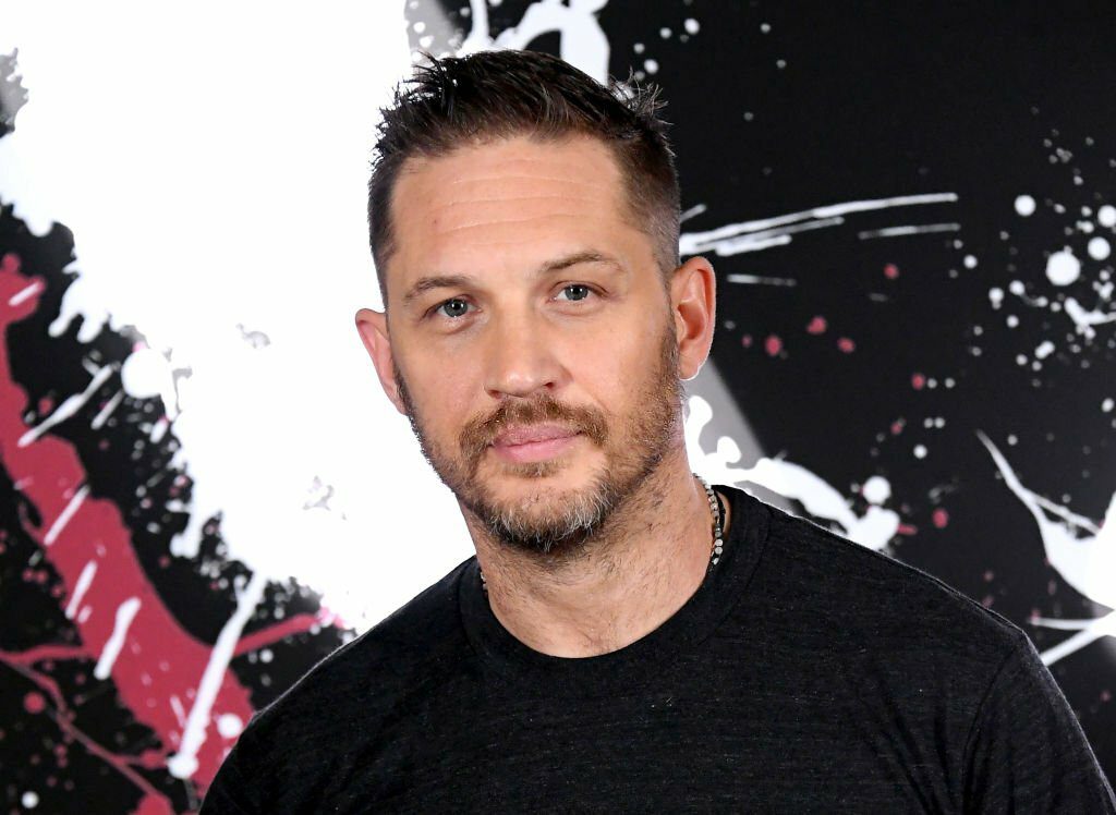 LOS ANGELES, CALIFORNIA - SEPTEMBER 27: Tom Hardy attends the photo call for Columbia Pictures' "Venom" at the Four Seasons Hotel Los Angeles at Beverly Hills on September 27, 2018 in Los Angeles, California. (Photo by Steve Granitz/WireImage)