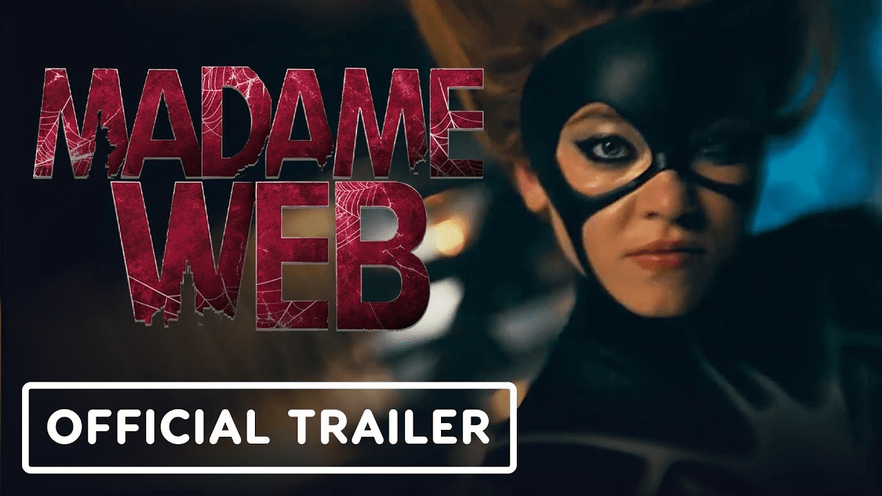 Official thumbnail for the Madame Web Trailer(Photo from Sony Pictures Entertainment)