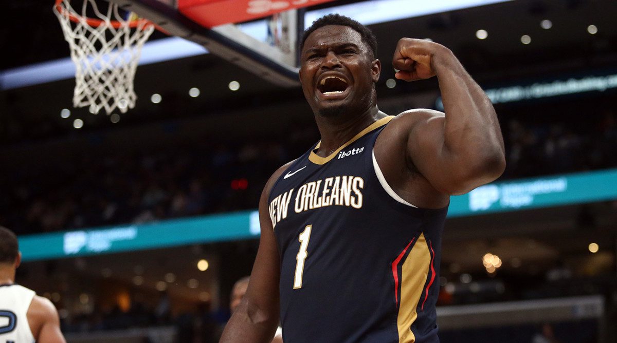 The Pelicans are 5-1 in forward Zion Williamson’s past six games with wins over the Nuggets, Clippers, 76ers and Kings (twice). Petre Thomas/USA TODAY Sports